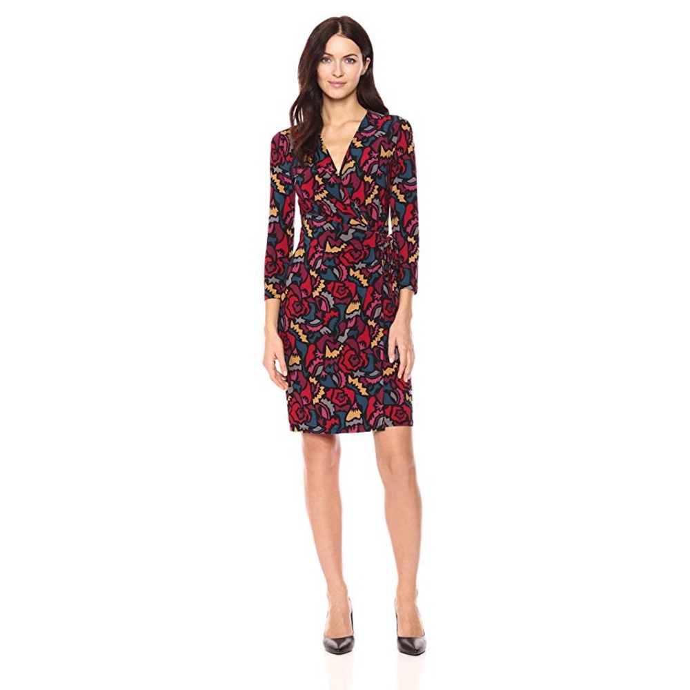 Anne Klein Faux Wrap Dress